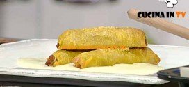 La Prova del Cuoco - Cannelloni ripieni di maiale e verza con crema di patate ricetta Ribaldone