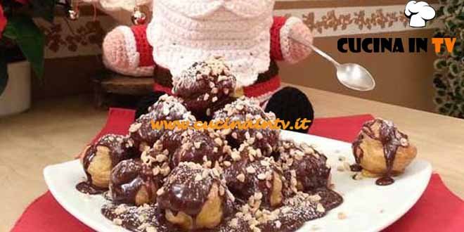 Cotto e Mangiato - Montagna di bignè e cioccolato ricetta Tessa Gelisio
