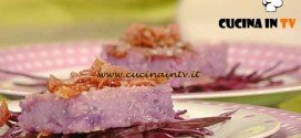 La Prova del Cuoco - Fetta di risotto al cavolo cappuccio viola ricetta Barzetti