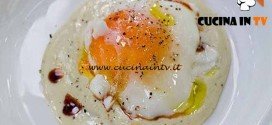 Masterchef 4 - ricetta Uova in camicia su crema di gorgonzola di Stefano