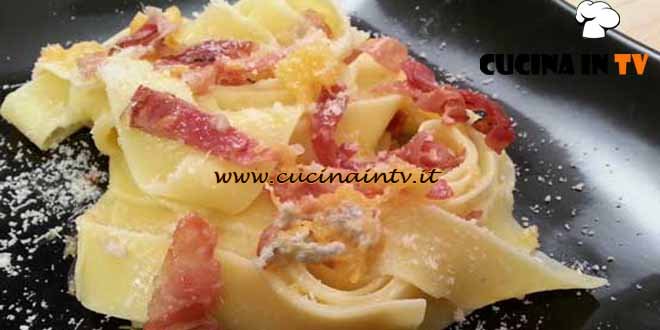 Cotto e mangiato - Pappardelle zucca e gorgonzola ricetta Tessa Gelisio