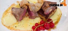 Masterchef 4 - ricetta Petto di piccione scottato e foie gras di Stefano