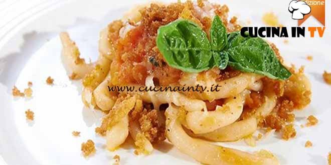 Masterchef 4 - ricetta Pici all’aglione con briciole croccanti di Arianna