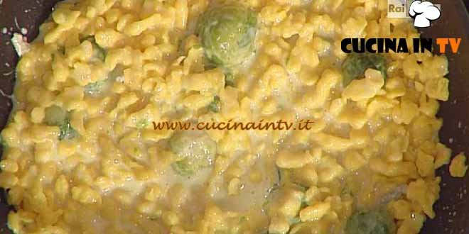 La Prova del Cuoco - Spaetzle con cavoletti e gorgonzola ricetta Clerici