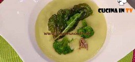 La Prova del Cuoco - ricetta Vellutata con gambi di broccoli limone e alici