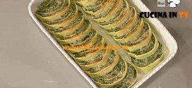 La Prova del Cuoco - Rotolo di ricotta e spinaci ricetta Messeri