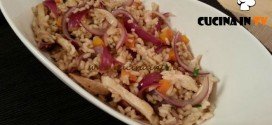 Cotto e mangiato - Insalata di riso al profumo di pollo ricetta Tessa Gelisio