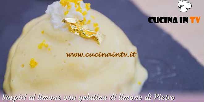 Bake Off Italia 3 - ricetta Sospiri al limone con gelatina di limone di Pietro
