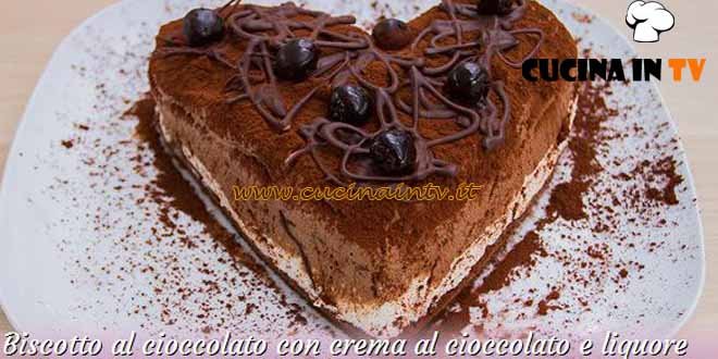 Bake Off Italia 3 - ricetta Biscotto al cioccolato con crema al cioccolato e liquore alla ciliegia di Pietro