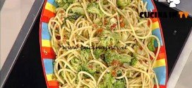 La Prova del Cuoco - Bucatini con pomodori secchi e broccoli ricetta Marco Bianchi