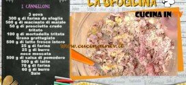 La Prova del Cuoco - Cannelloni ricetta Alessandra Spisni