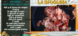 La Prova del Cuoco - Garganelli speck radicchio e noci ricetta Alessandra Spisni