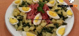 Cotto e mangiato - Insalata fagiolini patate uova e speck ricetta Tessa Gelisio