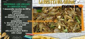 La Prova del Cuoco - Mozzarella con carciofi in carrozza reale ricetta Luisanna Messeri