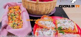 Bake Off Italia 3 - ricetta Pizza alle verdure da aperitivo di Valeria