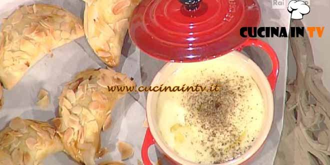 La Prova del Cuoco - Mezzelune con cavolo capuccio speck e crema di fontina ricetta Natalia Cattelani