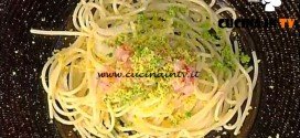 La Prova del Cuoco - Spaghettoni al limone salato gamberi e bottarga ricetta Hirohiko Shoda