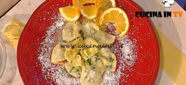 La Prova del Cuoco - Tortelloni all’anatra con burro alle erbe e arancia ricetta Daniele Persegani