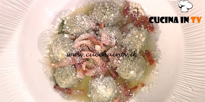 La Prova del Cuoco - Gnudi di cavolo nero saltati con Tarese del Valdarno ricetta Paolo Tizzanini