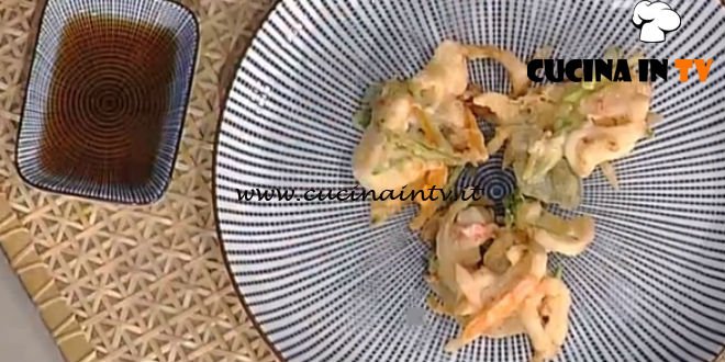 La Prova del Cuoco - Kakiage di pesce e verdure ricetta Hirohiko Shoda