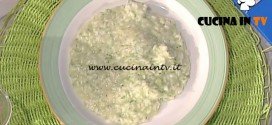La Prova del Cuoco - Risotto verde al sedano e gorgonzola ricetta Sergio Barzetti