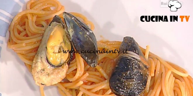 La Prova del Cuoco - Spaghetti con cozze ripiene ricetta Gianfranco Pascucci