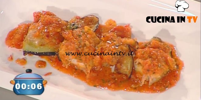 La Prova del Cuoco - Involtini piccanti di melanzane ricetta Cesare Marretti