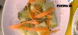 La Prova del Cuoco - Paccheri ripieni di bietole caprino e carote ricetta Marco Bianchi