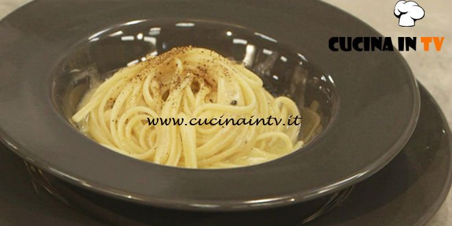 La Cuoca Bendata - ricetta Spaghetti cacio e pepe di Benedetta Parodi