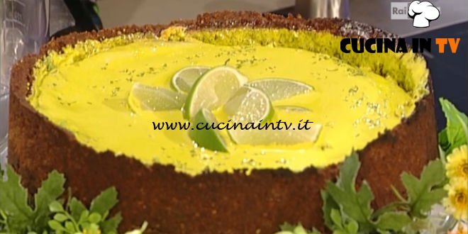 La Prova del Cuoco - Torta alta al lime ricetta Ambra Romani