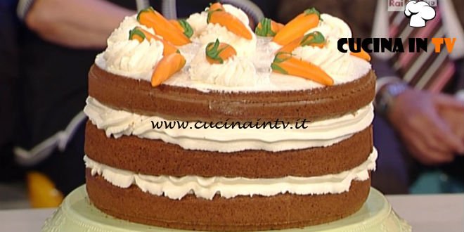 La Prova del Cuoco - Carrot cake ricetta Ambra Romani