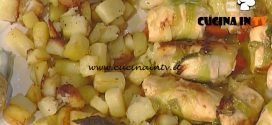 La Prova del Cuoco - Involtini di pollo con peperoni e porri ricetta Anna Moroni