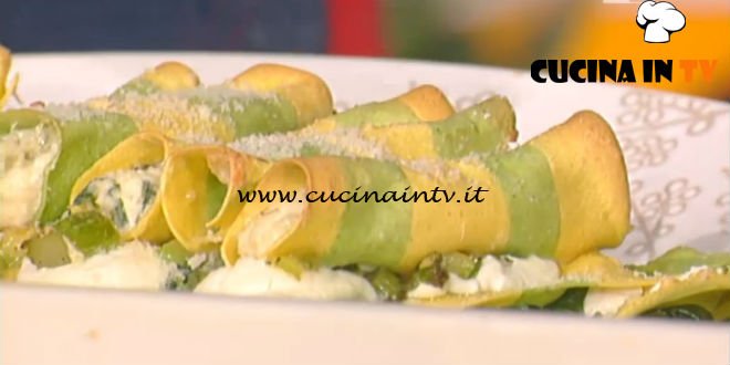 La Prova del Cuoco - Lasagna gialla e verde ricetta Sergio Barzetti