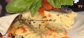 La Prova del Cuoco - Zuccotto di pasta e melanzane ricetta Luisanna Messeri
