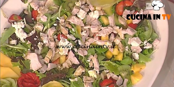 La Prova del Cuoco - Tacchino freddo speziato con frutta e salsa al miele ricetta Natalia Cattelani