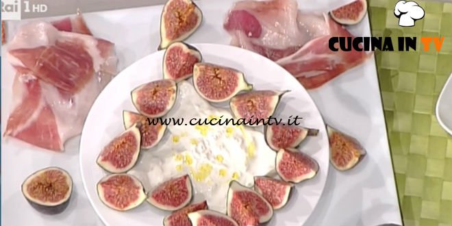 Foto tratta dalla trasmissione La Prova del Cuoco in onda su Rai Uno