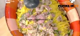 La Prova del Cuoco - Tagliatelle con champignon cotto e finocchietto ricetta Alessandra Spisni