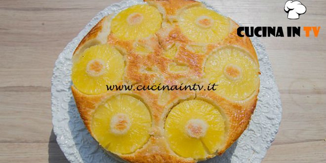 Bake Off Italia 4 - ricetta Torta Up-Side down all'ananas di Lorenzo