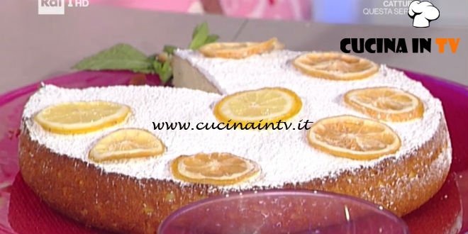 La Prova del Cuoco - Torta allo yogurt e limone ricetta Natalia Cattelani
