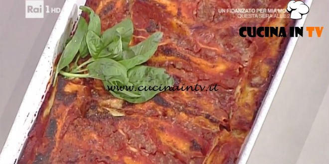 La Prova del Cuoco - Cannelloni napoletani ricetta Anna Serpe