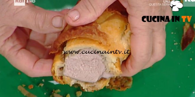La Prova del Cuoco - Filetto di maiale in crosta di guanciale ricetta Anna Moroni