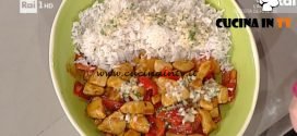 La Prova del Cuoco - Pollo e riso in salsa di mandorle ricetta Anna Moroni
