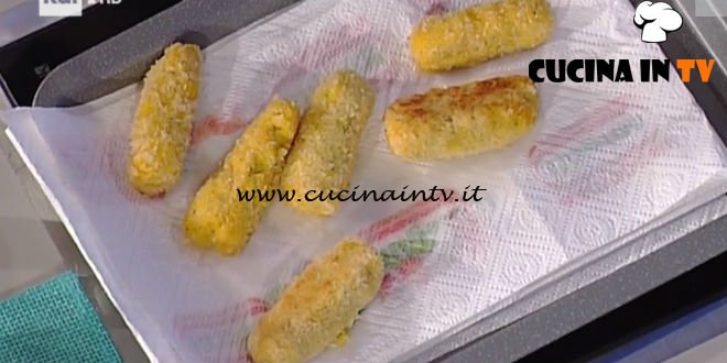 La Prova del Cuoco - Crocchette di patate e zucca con maionese al prezzemolo ricetta Roberto Valbuzzi