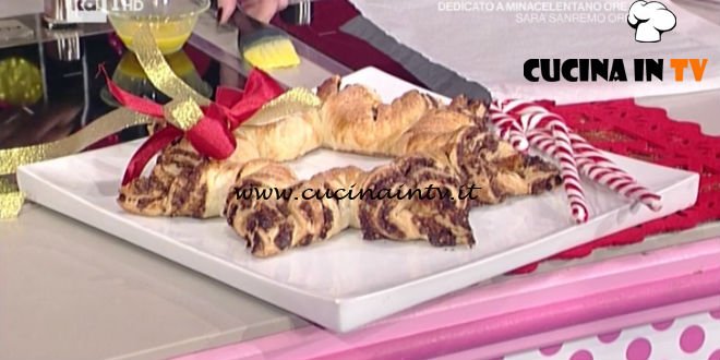 La Prova del Cuoco - Stella di Natale golosa ricetta Natalia Cattelani