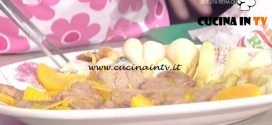 La Prova del Cuoco - Medaglioni di maiale all’arancia con cipolline glassate ricetta Anna Moroni
