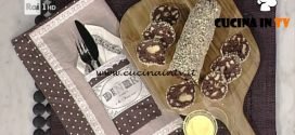 La Prova del Cuoco - ricetta Salame al cioccolato