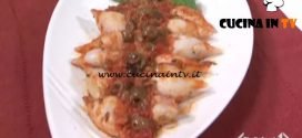 Cotto e mangiato - Calamari ripieni con pomodoro e fiori di cappero ricetta Tessa Gelisio