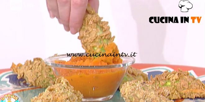 La Prova del Cuoco - ricetta Fiori di zucca croccantissimi