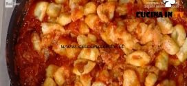 La Prova del Cuoco - Gnocchi con sugo all’amatriciana ricetta Anna Moroni