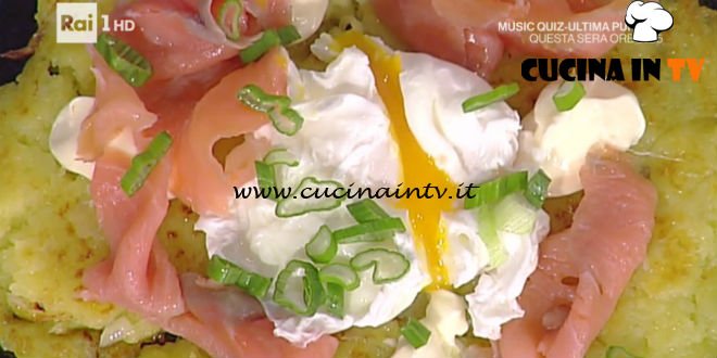 La Prova del Cuoco - Patate uovo e salmone ricetta Gianfranco Pascucci